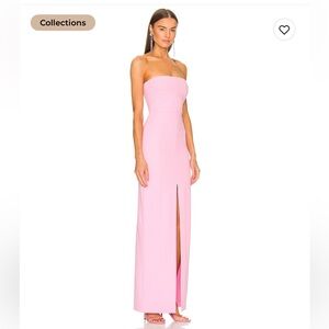 Solace London Bysha Bubblegum Maxi Dress Size 6